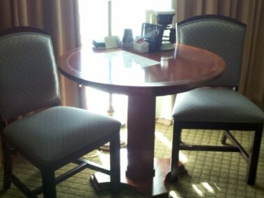 Hotel Liquidation - Biloxi - Dark Furnitures Center Table