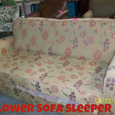 Hotel Liquidation - Flower Sofa Sleeper